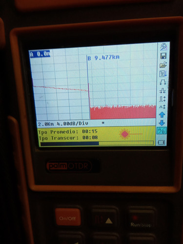 Otdr Medición ,empalme De Fibra Óptica. (Usado)