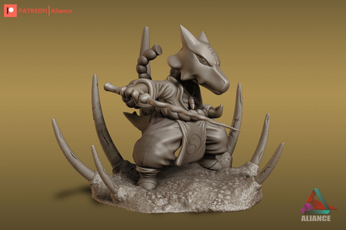 Imagen 4 de 4 de Marowak Orochimaru - Figura Plastica