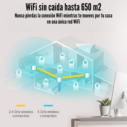 P Sistema Wi-fi Mesh Tp-link Deco X60 (3-pack) Ax5400