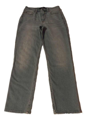 Pantalon Hollister Mom Jeans Para Mujer Talla 11r Usado