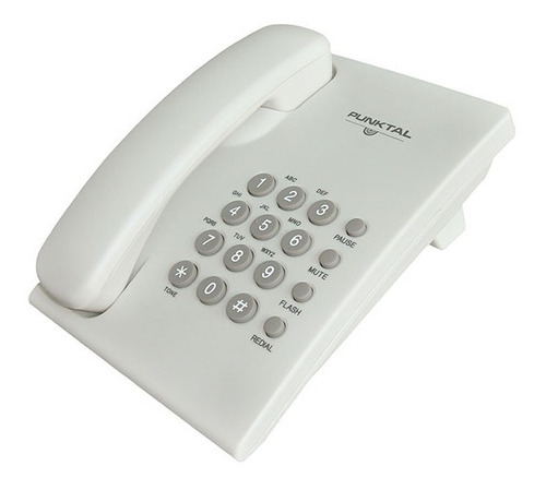 Telefono De Mesa Punktal Flash/pause/mute Pk-tm207