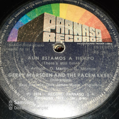Simple Gerry Marsden And The Pacemakers Parnaso Records C21