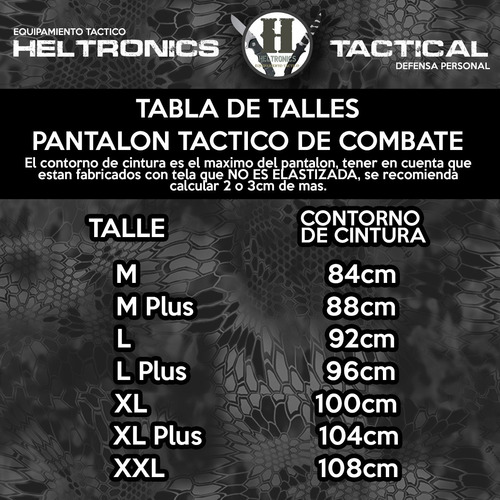 Imagen 3 de 4 de Pantalon Cargo Urbano Noche Reforzado 7 Bolsill Tela Brasil