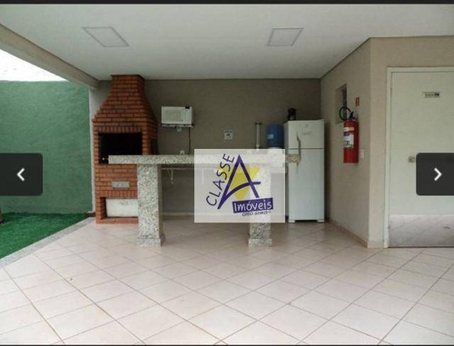 Apartamento Com 2 Dormitórios Para Alugar, 75 M² Por R$ 1.800/mês - Parque São Vicente - Mauá/sp - Ap0636