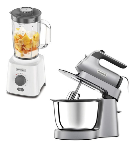 Kenwood Chefette Silver Hmp54000si + Licuadora Blend-x Blp41