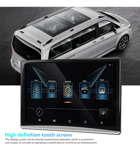 Reproductor Multimedia Con Reposacabezas, Monitor De Coche D