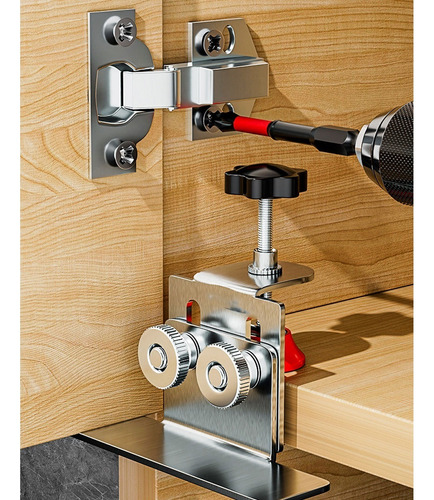 2pcs Herramienta De Montaje Para Puerta De Gabinete A