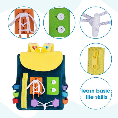 Mochila Para Niños Pequeños Juguete Actividad Aprendizaje