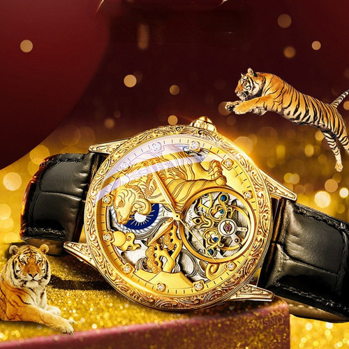 Relojes Luminosos De Cuero Mecánico Chenxi