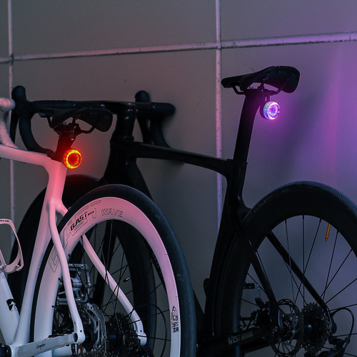 Luz Trasera Para Bicicleta, Sensor De Freno Inteligente, Luz
