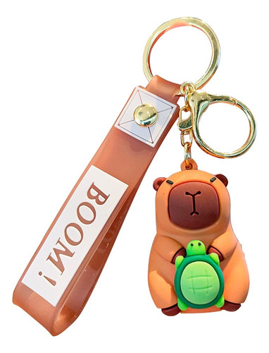 Lámpara Nocturna Capybara Para Mesita De Noche, Llavero Capy