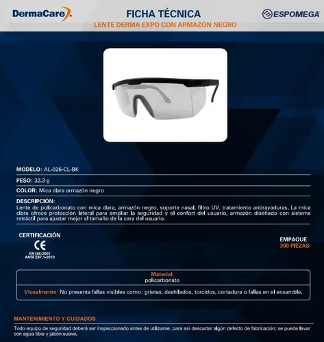 Lentes derma care hotsell