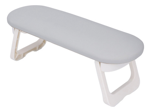 Cojín De Piel Sintética Para Uñas, Reposabrazos, Plegable Y