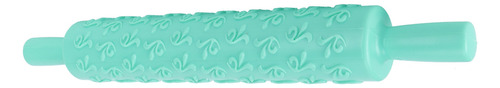 Rollo De Masa, Fondant, Rodillo Para Enrollar Tartas, Estamp
