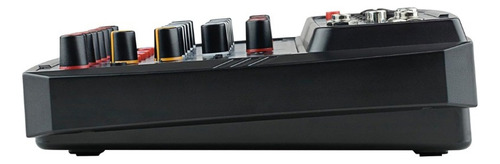 Consola Mixer Zebra Amplificada 6 Canales Usb Szm-b660 Re