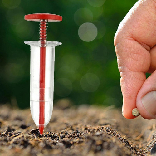 Para Semeador De Sementes De Jardim Plantador Ajustável