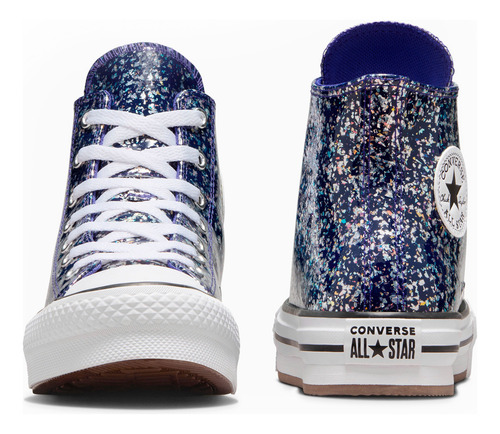 Tenis Converse Ctas Eva Lift Hi Shinefetti A10043c Niñas