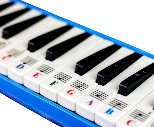 Pegatinas De Piano Para 32 Teclas Melodicatransparent Y Extr