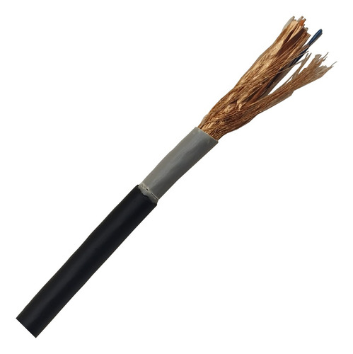 Cabo Rede Cat6 Blindado Stp Cca Dupla Capa 100m+4rj45 Bl