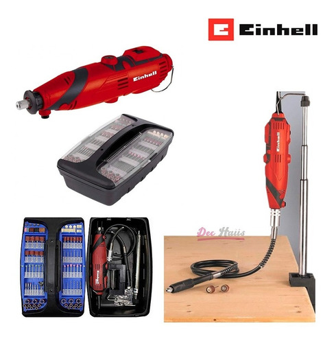 Minitorno Einhell 135w+189 Accesorios Eje Flexible Soporte 