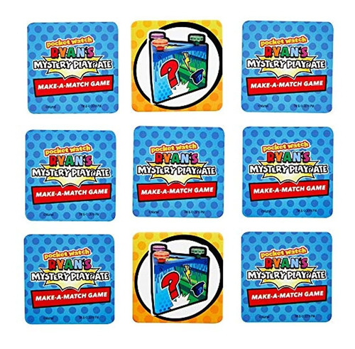 Reloj De Bolsillo Ryans Mystery Playdate Juego De Cartas Par