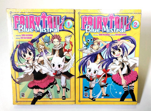 Fairy Tail Blue Mistral 1 E 2! Manga Jbc! Novo E Lacrado!
