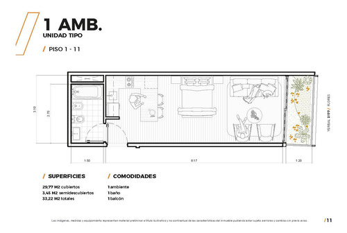 Departamento De 1 Ambiente Entrega A Fin De Año. Precio Inversor. Oportunidad