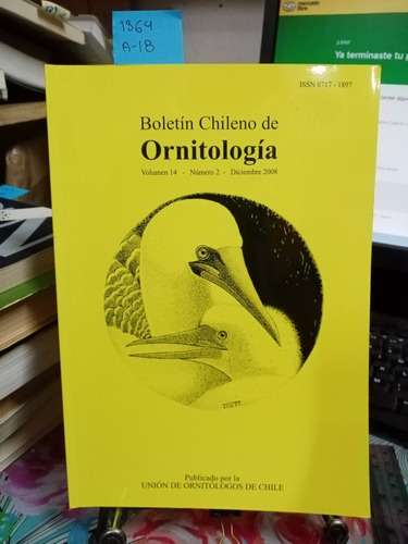 Boletín Chileno De Ornitología. Volumen 14 - N°2 Diciembre//