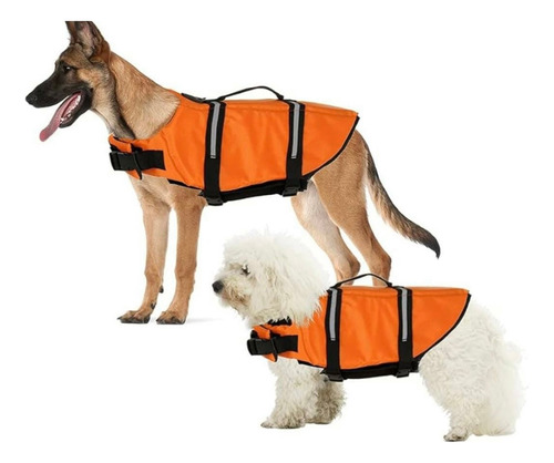 Chaleco Salvavidas Para Perros Medianos Talla M