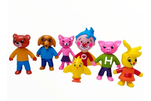 Plim Plim Y Sus Amigos 7 Pzas 10 Cm MercadoLibre