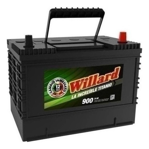 Bateria Willard Increible 24ad-900 Asia Motors Hi Topic Dlx