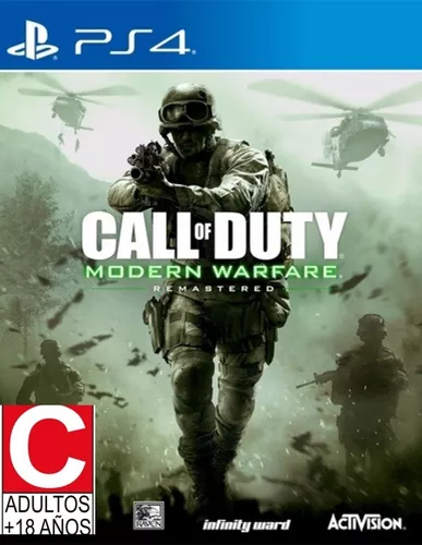 Call Of Duty Modern Warfare Remastered Ps4 Midia Fisica no Shoptime