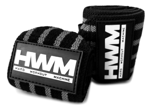 Muñequeras Elasticas Entrenamiento Hwm Con Velcro Ajustables