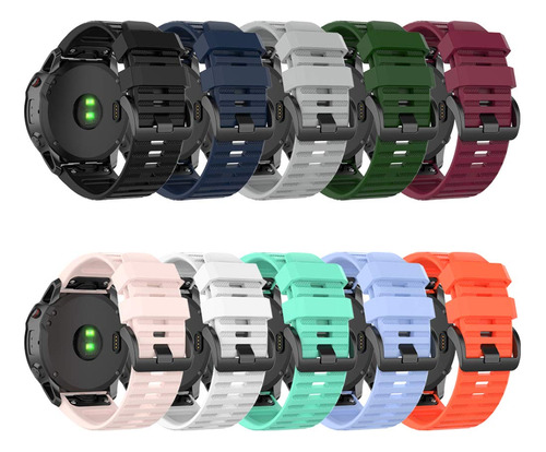 Banda Para Garmin Fenix 5x / Fenix 6x, Soft Silicone 1zf5e