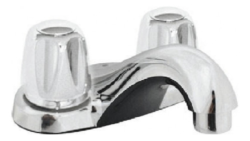 Llave Para Lavamano Doble Twin Manilla Belt-g Gri-1813