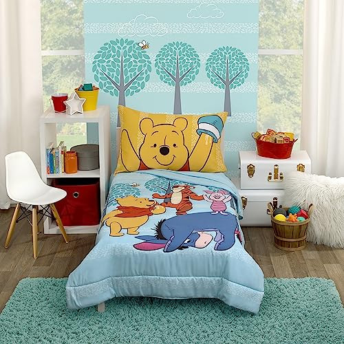 Winnie The Pooh Funny Friends Aqua, Gold, Blue And Oran...