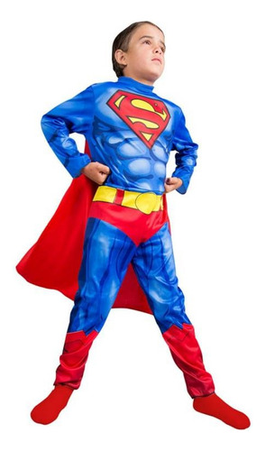 Disfraz Superman Classic Talla 4-6 Años