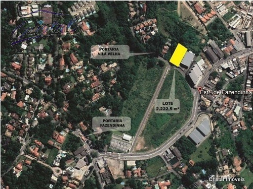 Imagem 1 de 1 de Terreno Para Venda, 2222.0 M2, Jardim Ana Estela - Carapicuíba - 23728