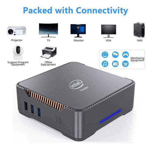 Gk3v Mini Pc Intel Celeron Quadcore N5095 Ssd 128gb 8gb Ddr4