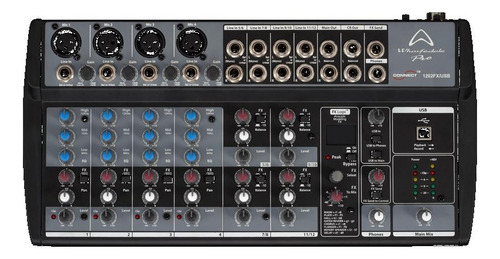 Mixer Wharfedale 1202 Fx /usb 4 Canales Mono 4