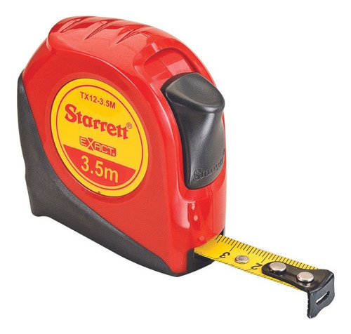 Starrett Cinta Métrica Métrica Retráctil Exacta Con Revestim