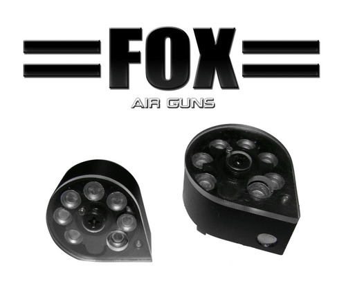 Cargador Para Pistola Fox Co2 Cp1-m 7 Tiros 5,5mm X1 Unidad