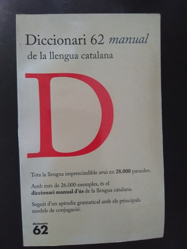 Diccionari 62 Manual De La Llengua Catalana