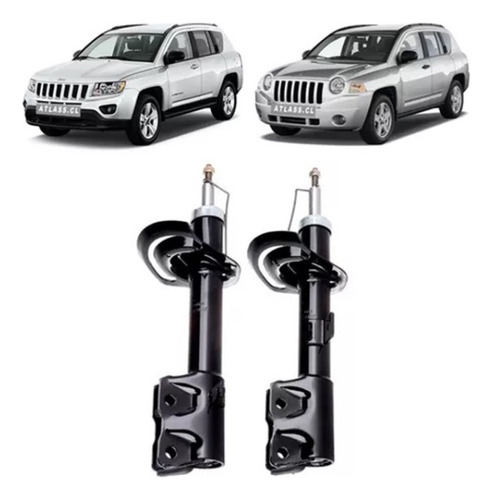 Par Amortiguadores Delanteros Jeep Compass 2007-2017