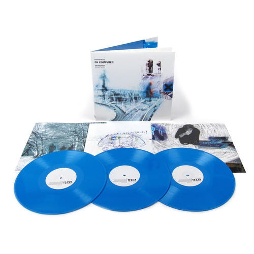 Radiohead Ok Computer 20 Aniv 3 Lp Blue Vinyl Ed Ltd Oferta