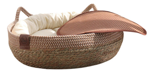 Cesta De Gato Cerina De Verano Casa De Mascotas Suaves S
