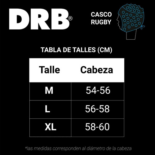 Imagen 7 de 7 de Casco Cabezal De Rugby Max Force Dribbling Proteccion