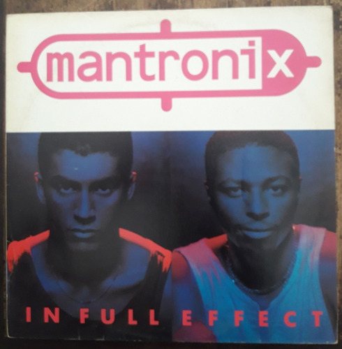 Lp Vinil (vg+) Mantronix In Full Effect Ed Br 1988 C/enc