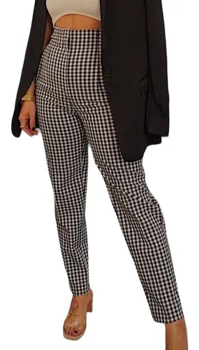 Pantalones cuadrados online de mujer
