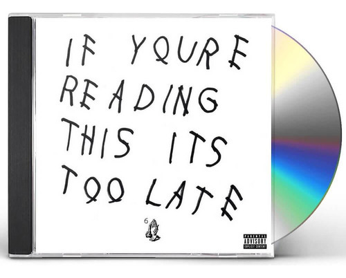 Cd Drake - If You're Reading This It's Too Late - Importado 